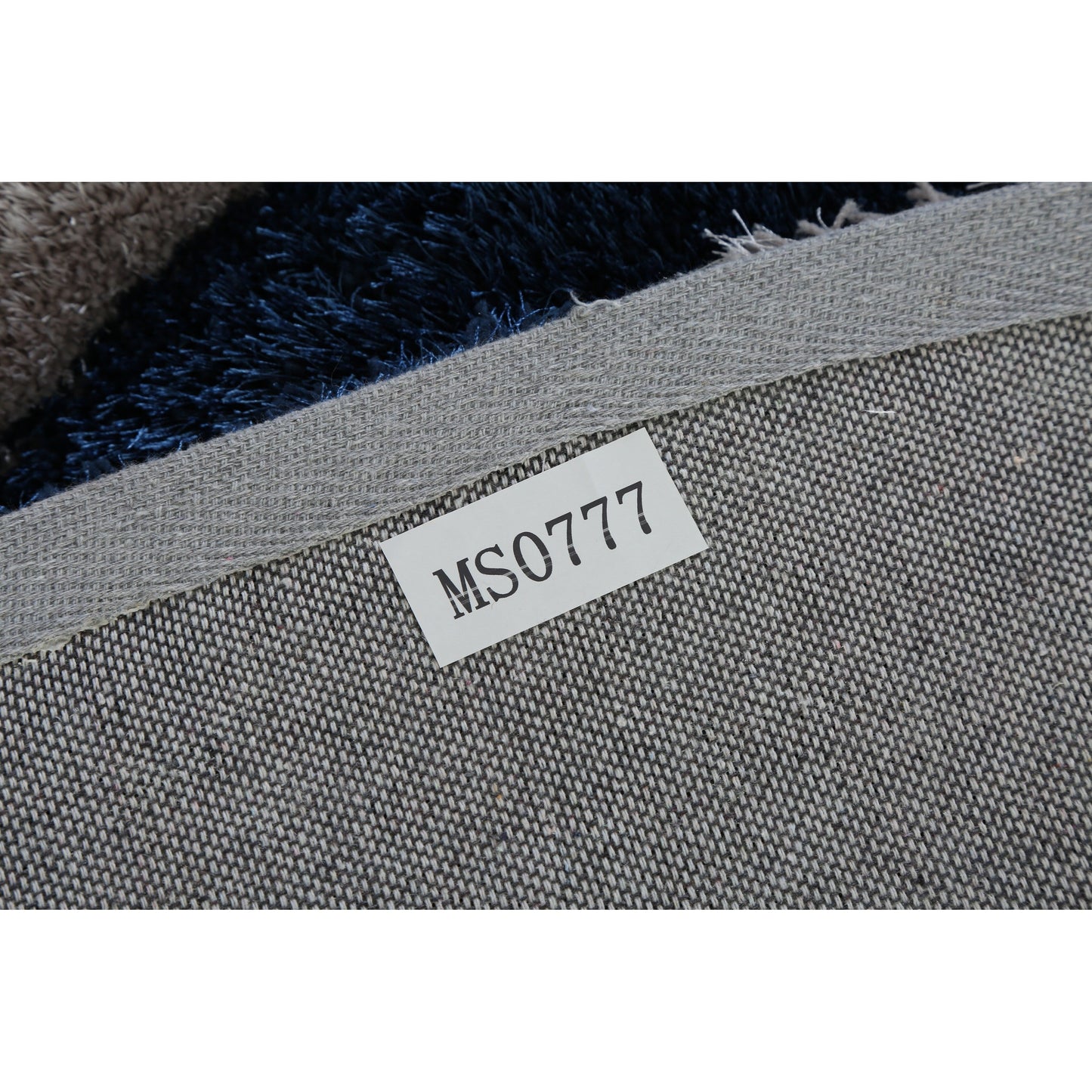 Tapis de sol Mateos Shag à motif abstrait