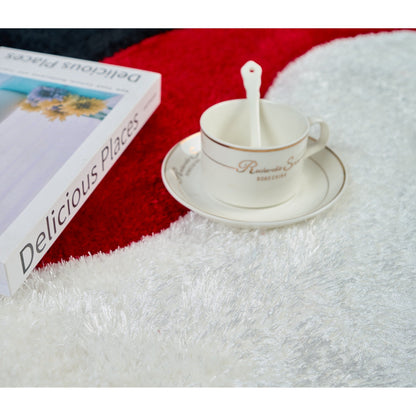 Tapis de sol Mateos Shag à motif abstrait