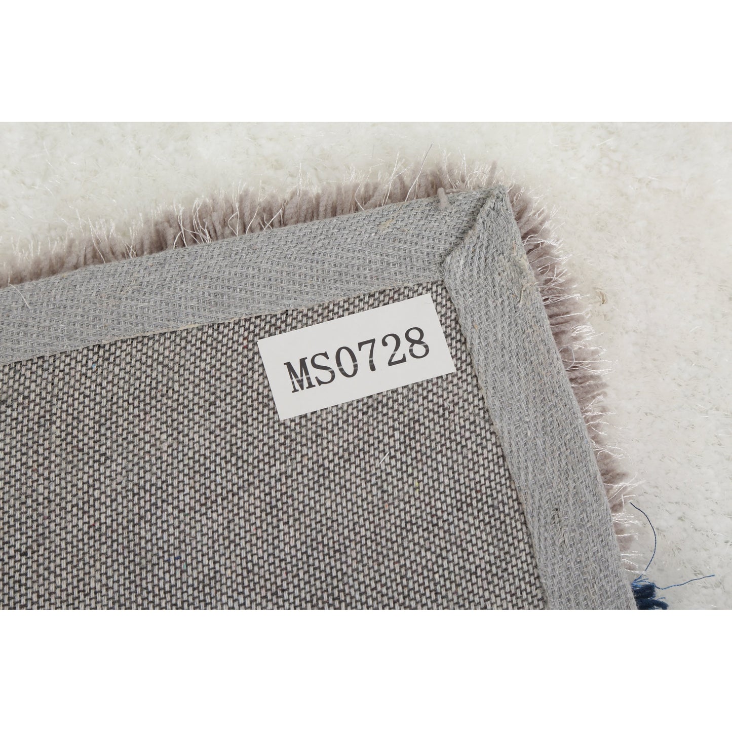 Tapis de sol Mateos Shag à motif abstrait