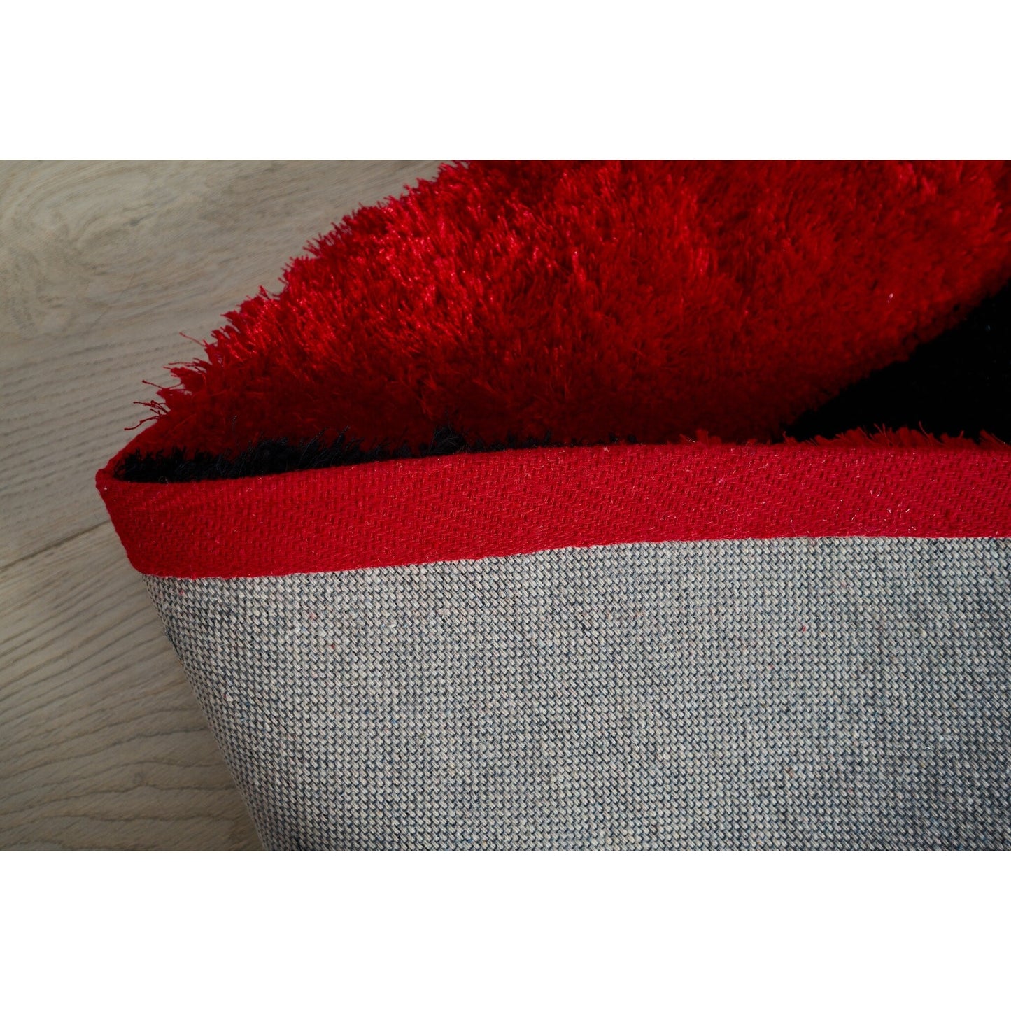 Tapis de sol Mateos Shag à motif abstrait