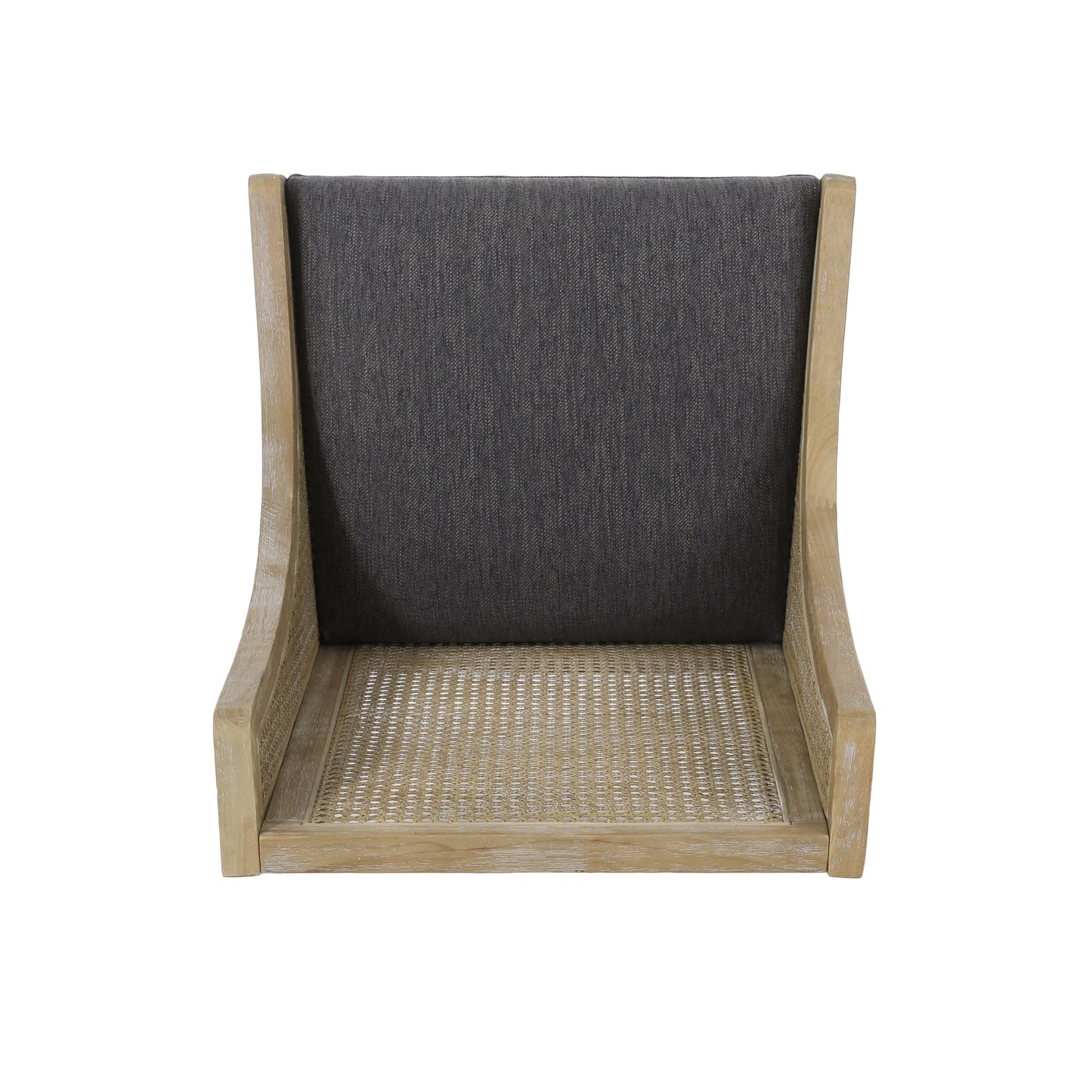 Christopher Knight Home - Chaises de salle à manger rembourrées en osier et bois Maurers (lot de 2)