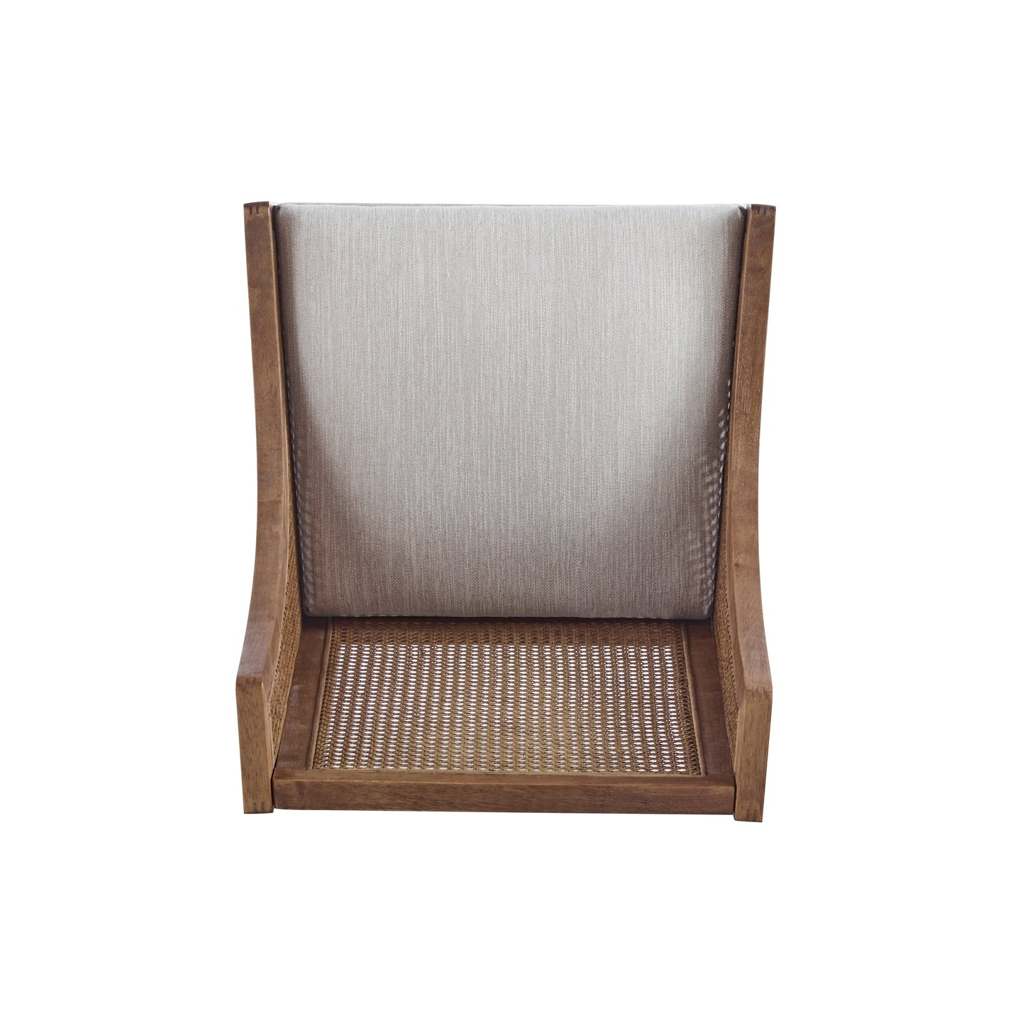 Christopher Knight Home - Chaises de salle à manger rembourrées en osier et bois Maurers (lot de 2)