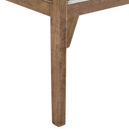 Christopher Knight Home - Chaises de salle à manger rembourrées en osier et bois Maurers (lot de 2)