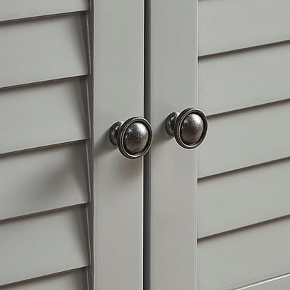 Banc de rangement à porte à volet avec coussin en velours Maybelle de iNSPIRE Q Classic