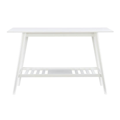 Table console Meade, style moderne du milieu du siècle