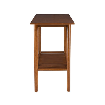 Table console Meade, style moderne du milieu du siècle