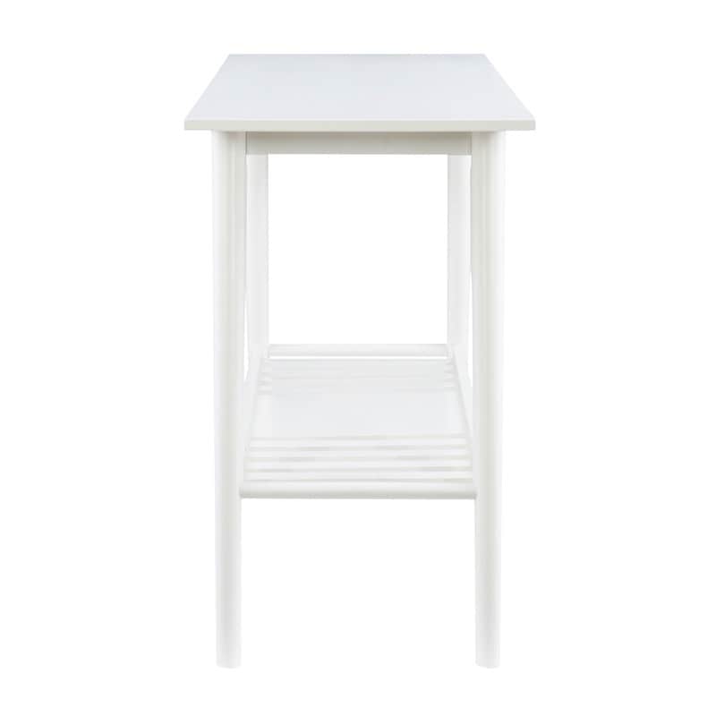 Table console Meade, style moderne du milieu du siècle