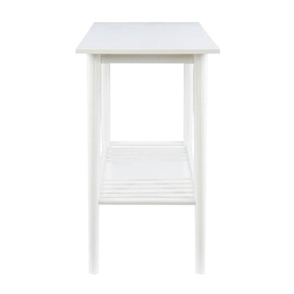 Table console Meade, style moderne du milieu du siècle