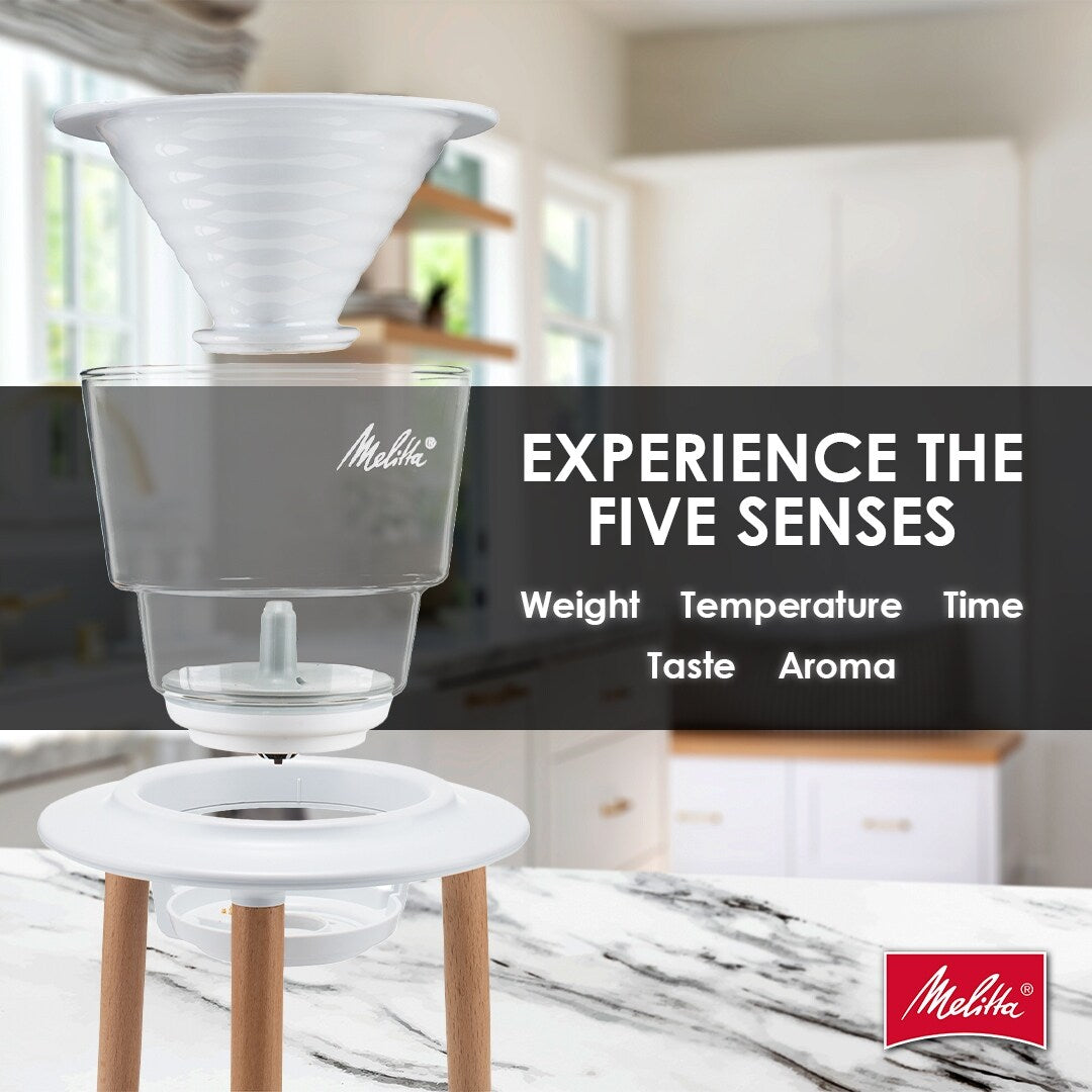 Système de préparation de café intelligent par infusion Melitta Senz V Connected