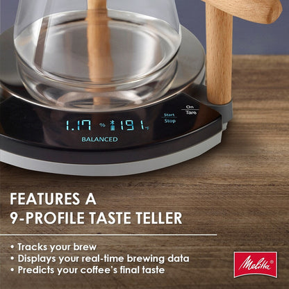 Système de préparation de café intelligent par infusion Melitta Senz V Connected