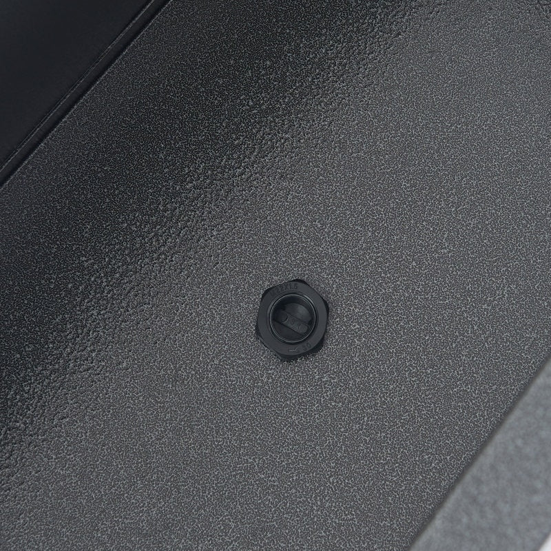 Grand bac à plantes métallique pour extérieur, 96,5 x 76,2 x 76,2 cm (LxlxH) - Bac à plantes séparateur en métal - 96,5 x 76,2 x 25,4 cm