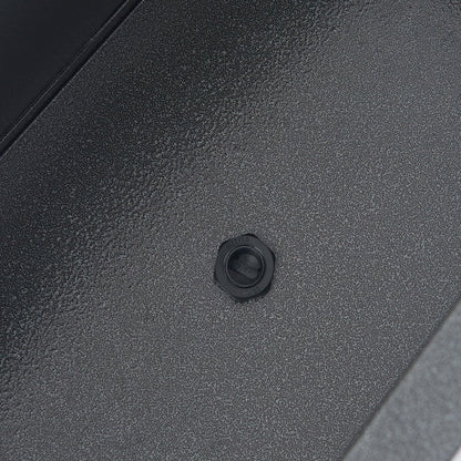 Grand bac à plantes métallique pour extérieur, 96,5 x 76,2 x 76,2 cm (LxlxH) - Bac à plantes séparateur en métal - 96,5 x 76,2 x 25,4 cm