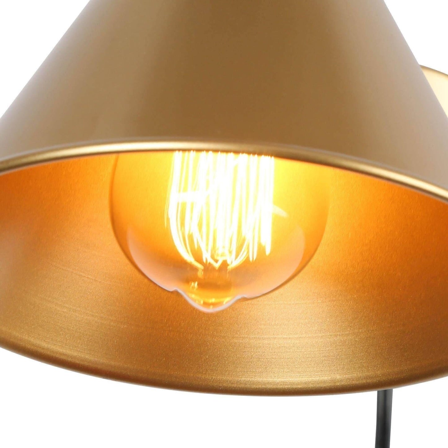 Lot de 2 appliques murales modernes à bras oscillant, réglables, à brancher ou à câbler.