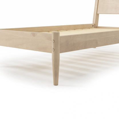 Lit à panneaux de style milieu de siècle