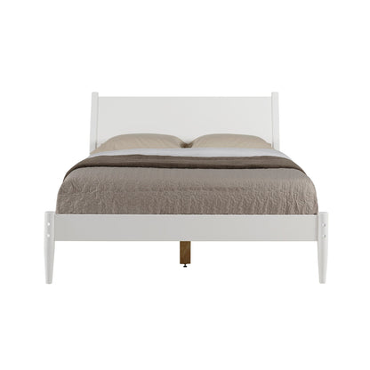 Lit à panneaux de style milieu de siècle