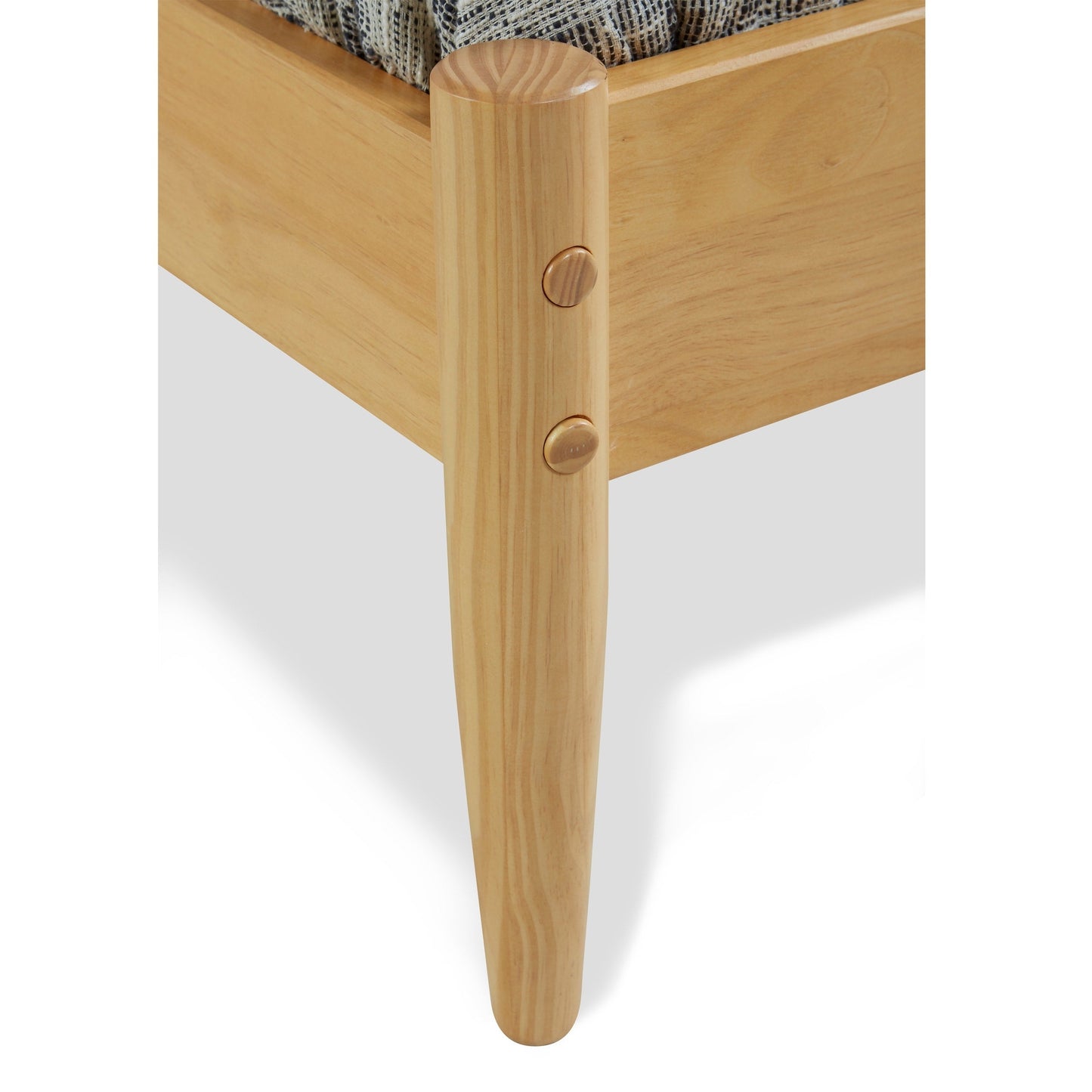 Lit à panneaux de style milieu de siècle