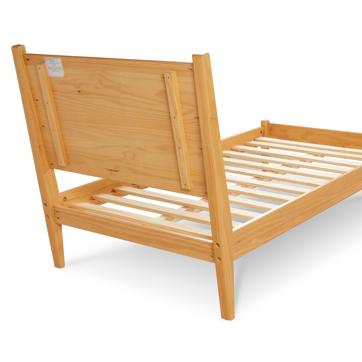 Lit à panneaux de style milieu de siècle