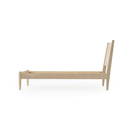 Lit à panneaux de style milieu de siècle