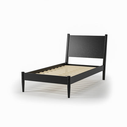 Lit à panneaux de style milieu de siècle