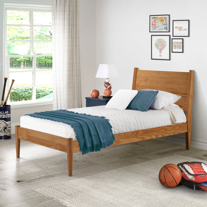 Lit à panneaux de style milieu de siècle