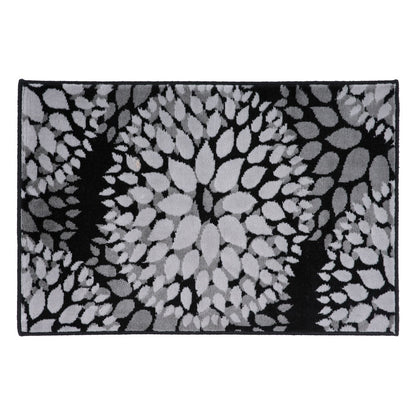 World Rug Gallery Modern Floral Circles Area Rug