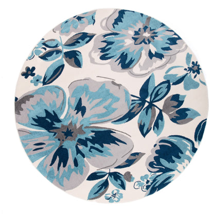 World Rug Gallery Modern Floral Design Area Rug
