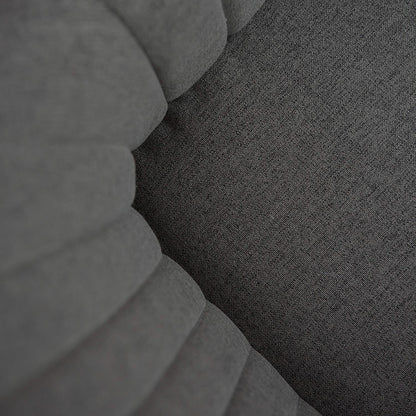 Fauteuil pivotant à accoudoirs pour bureau moderne Art Leon avec pieds en bois