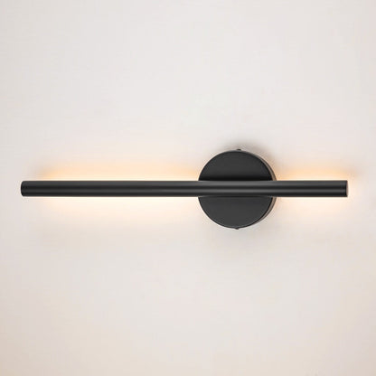 Modern Industrial Minimalist Metal LED Integrated Linear Strip Wall Light Sconce