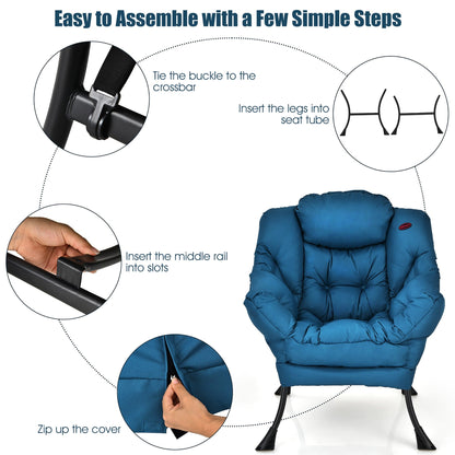 Fauteuil d'appoint moderne, fauteuil de salon, canapé individuel.