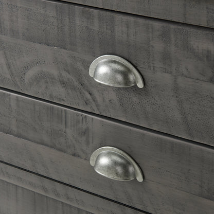 Meuble-lavabo de salle de bain simple Monterey 37, style farmhouse, avec plan de travail.