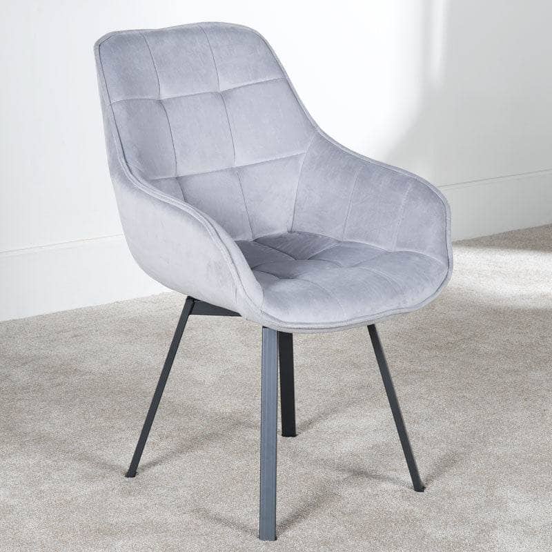 Montreal Dining Chair - Silver