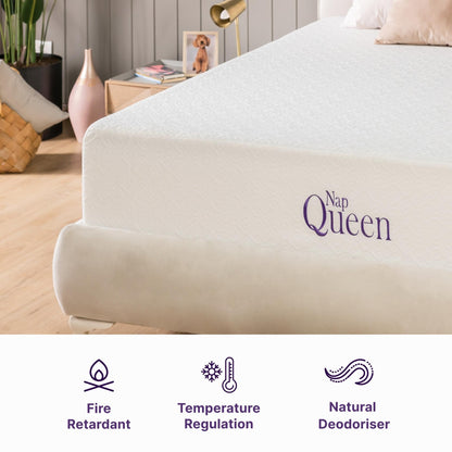 Matelas en mousse à mémoire de forme avec gel de refroidissement NapQueen Elizabeth 8