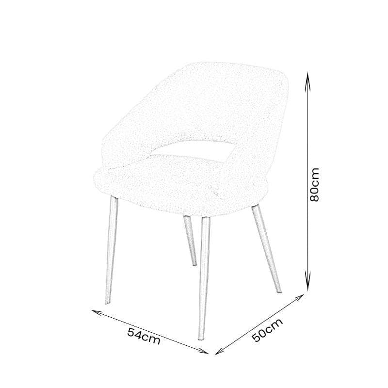 Naples Dining Chair - Natural