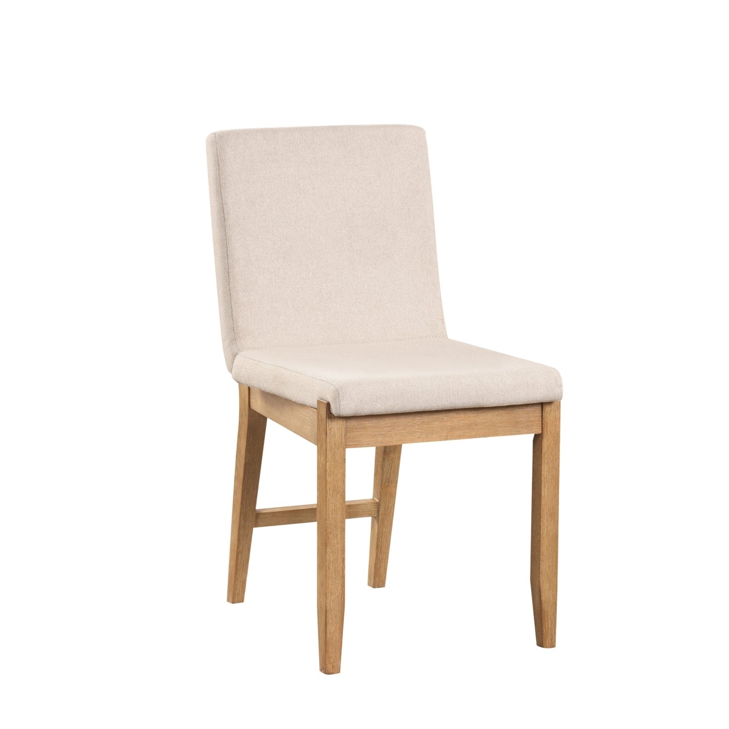 Tabouret de bar moderne Gracie, chaise rembourrée en bouclé et pieds en bois brossé