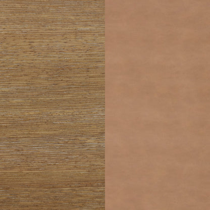 Tabouret de bar moderne Gracie, chaise rembourrée en bouclé et pieds en bois brossé