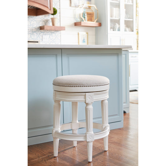 Tabouret de bar pivotant sans dossier Chapman de New Ridge Home Goods, hauteur de comptoir de 26 pouces - Hauteur de comptoir