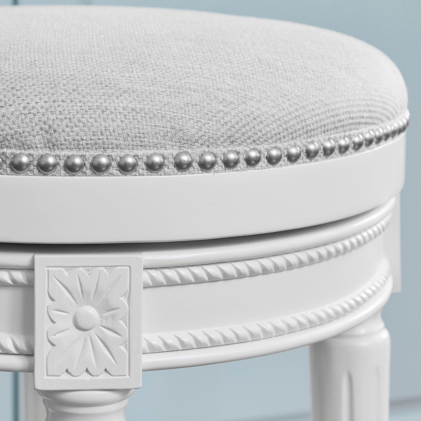 Tabouret de bar pivotant sans dossier Chapman de New Ridge Home Goods, hauteur de comptoir de 26 pouces - Hauteur de comptoir