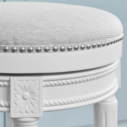 Tabouret de bar pivotant sans dossier Chapman de New Ridge Home Goods, hauteur de comptoir de 26 pouces - Hauteur de comptoir