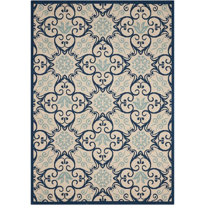 Nourison Caribbean Floral Geometric Indoor/Outdoor Area Rug