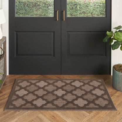 Nourison Easy Care Indoor/Outdoor Moroccan Trellis Area Rug