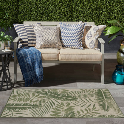Nourison Garden Oasis Indoor/Outdoor Nature Area Rug