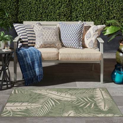 Nourison Garden Oasis Indoor/Outdoor Nature Area Rug