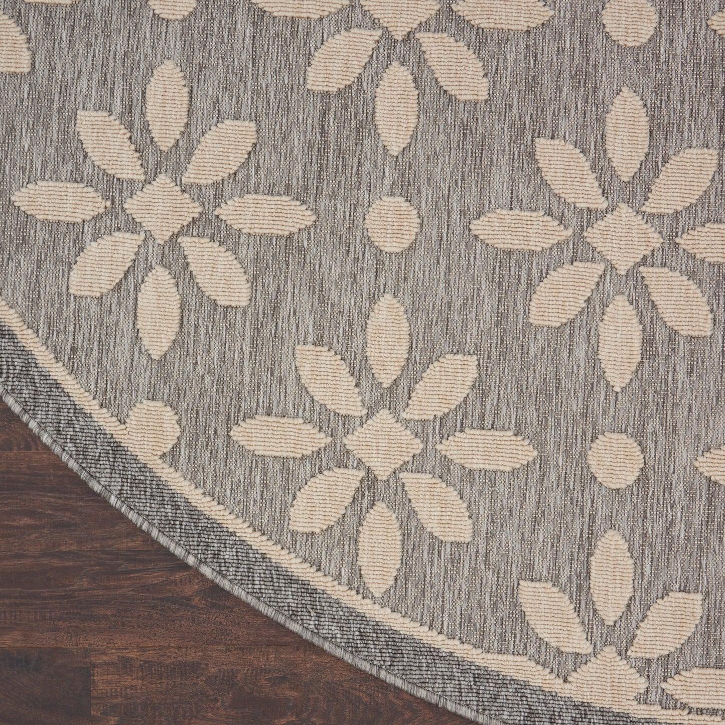 Nourison Palamos Modern Floral Hi Low Geometric Indoor Outdoor Area Rug