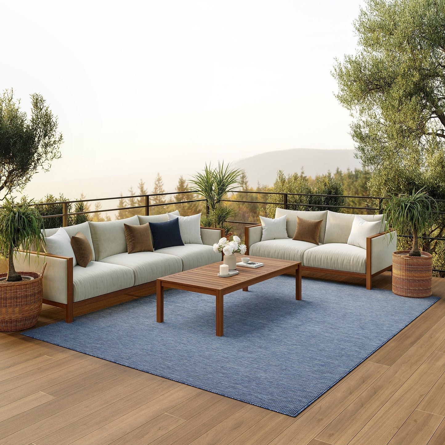 Nourison Positano Casual Modern Indoor/Outdoor Rug