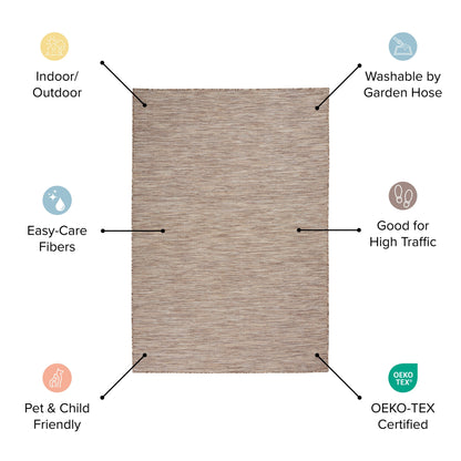 Nourison Positano Indoor/Outdoor Geometric Area Rug