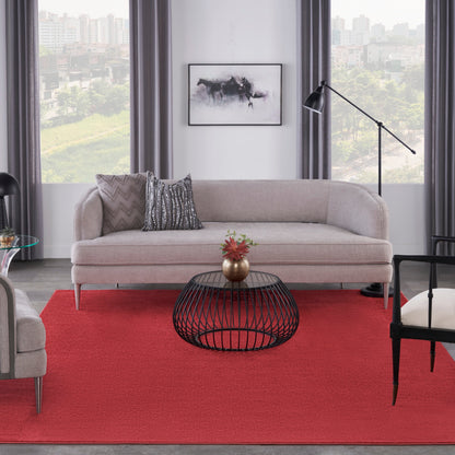 Nourison Modern Solid Indoor/Outdoor Area Rug