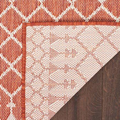 Nourison Selerno Indoor/Outdoor Moroccan Area Rug.