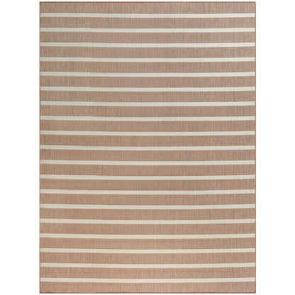 Nourison Selerno Indoor/Outdoor Striped Area Rug.