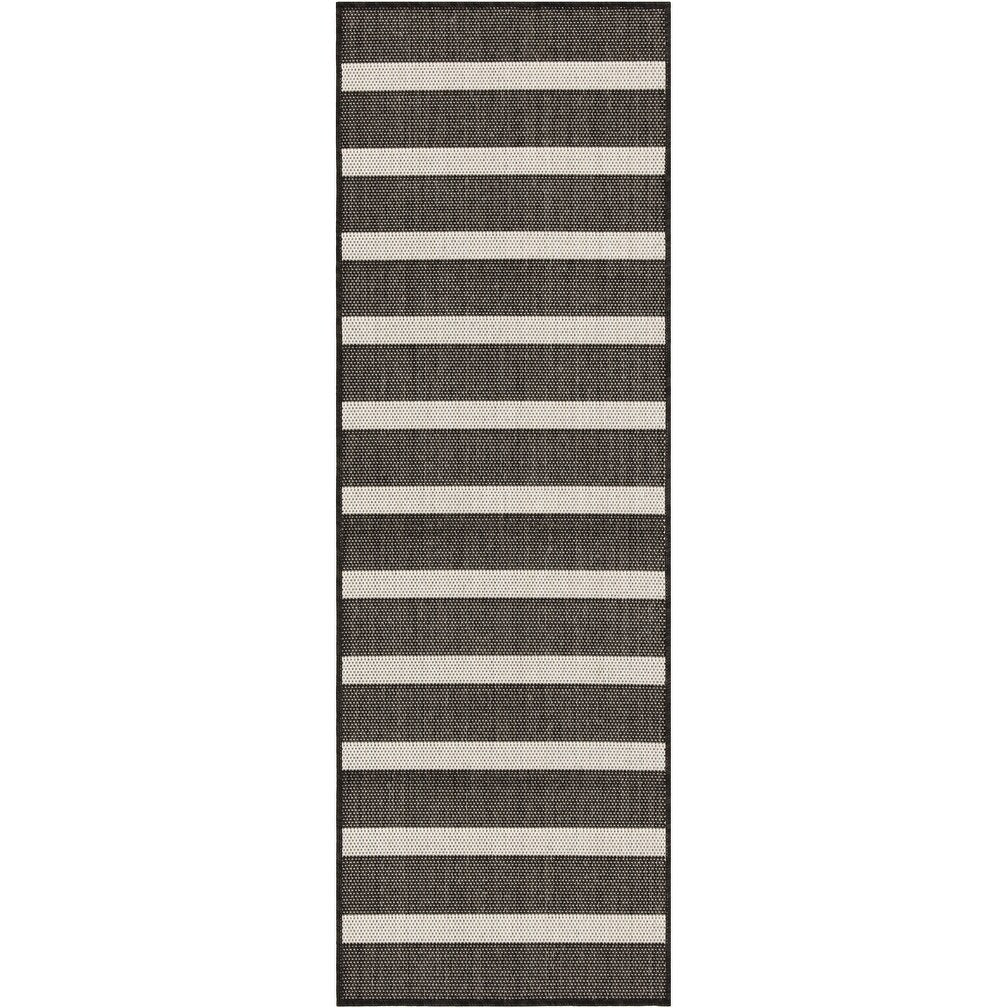 Nourison Selerno Indoor/Outdoor Striped Area Rug.