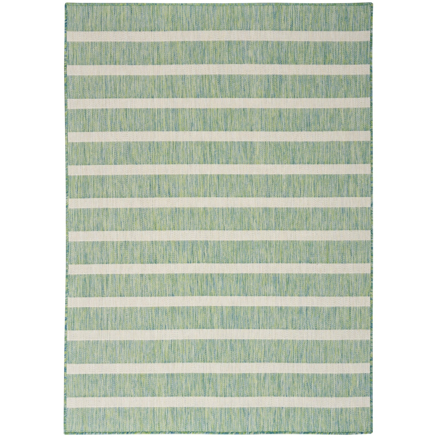 Nourison Selerno Indoor/Outdoor Striped Area Rug.